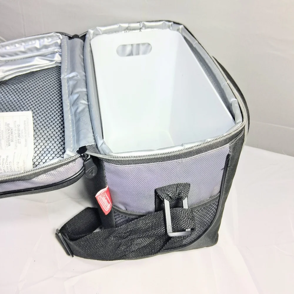 Coleman Soft Sided Removable Plastic Liner Founders Brewing Beverage Cooler